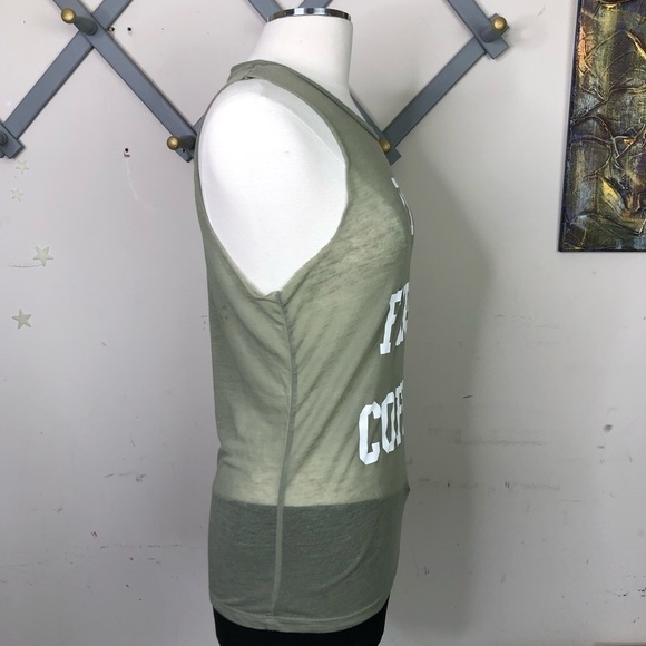 Fifth Sun Olive Green Graphic Tank - Picture 4 of 6
